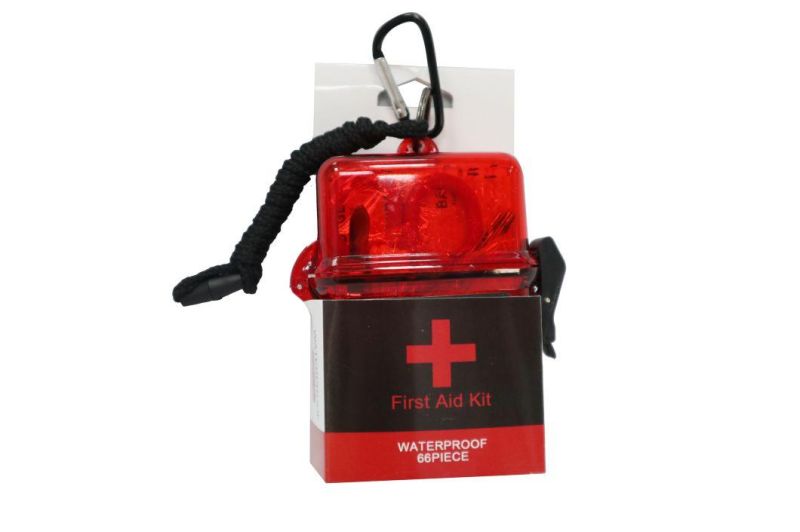 Mini Waterproof First Aid Box Kit for Camping Survival Vehicle