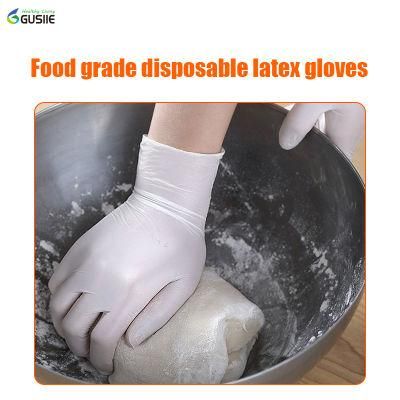 Latex Disposable Medical Examination Latex Exam Gloves Latex Gloves Powder Free Protective Gloves
