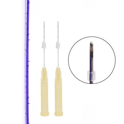 New Mono Blunt Needle Cannula Cog L Type Pdo Lifting Eye Thread Lift