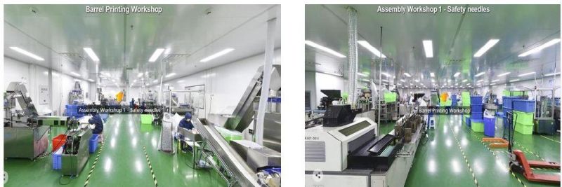 Disposable Safety Needles/Needle Safety Device/Hypodermic Safety Needle Syringe CE FDA ISO 510K Anvisa Kgmp