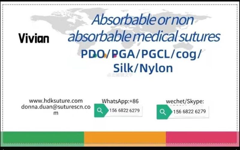 PGA Absorbable Surgical Suture with Needle--Shandong Haidike Medical Products