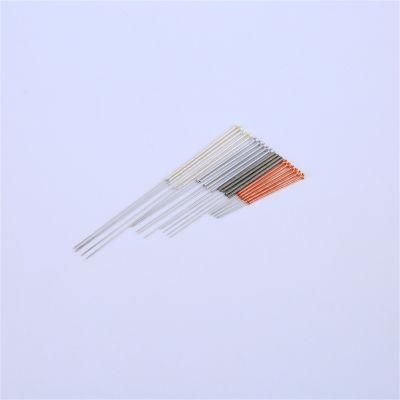 CE Approval Disposable Sterile Alloy Wire Spring Handle Acupuncture Needles with Aluminum Foil Packing