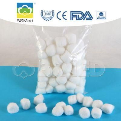 100% Cotton Medical Supplies Consumables Sterile Cotton Balls
