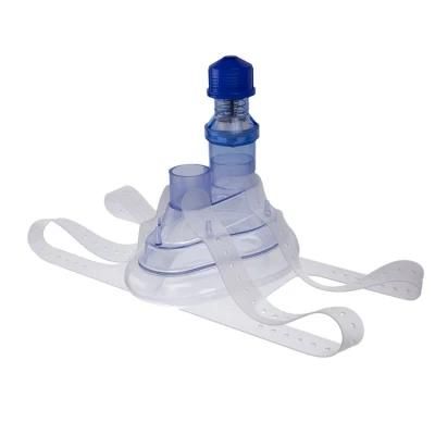 High Quality Medical PVC Disposable CPAP Mask with Head Gear