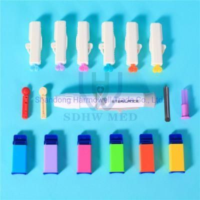 Medical Hemostix Useful Types Automatic Blood Lancet