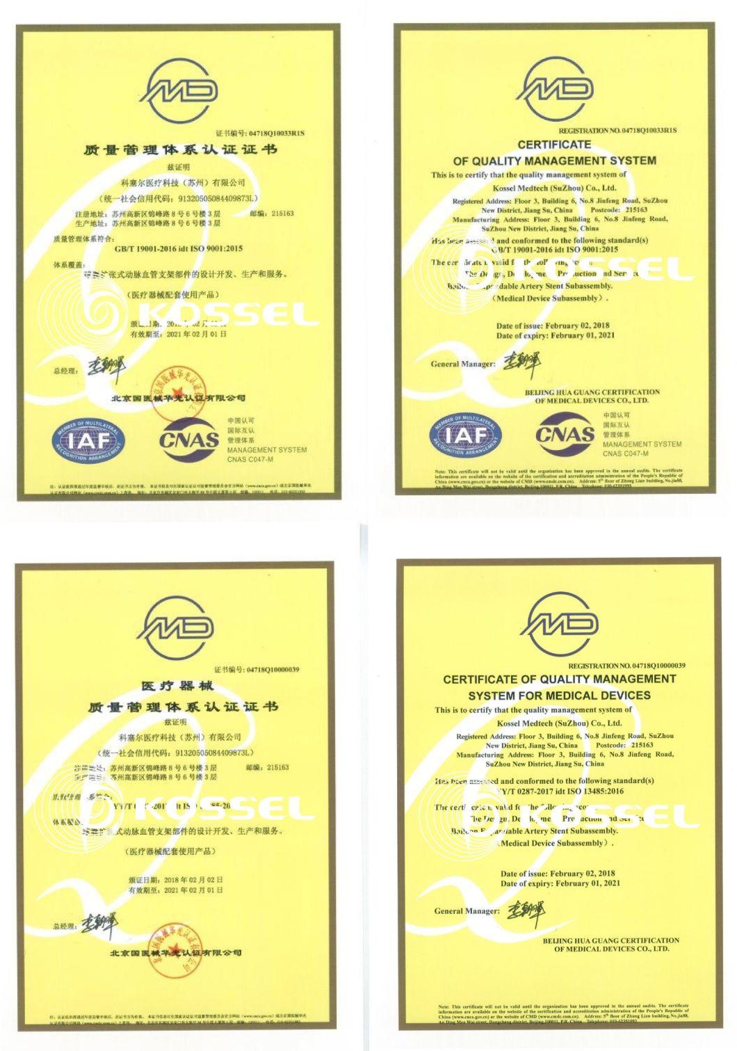 Manufacturer of L605 Cobalt Chromium Alloy Coronary Cardiac Stent