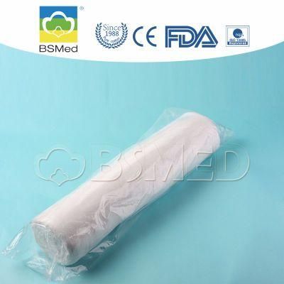 Professional Supplier of 100% Cotton Medical Cotton Roll with Gauze
