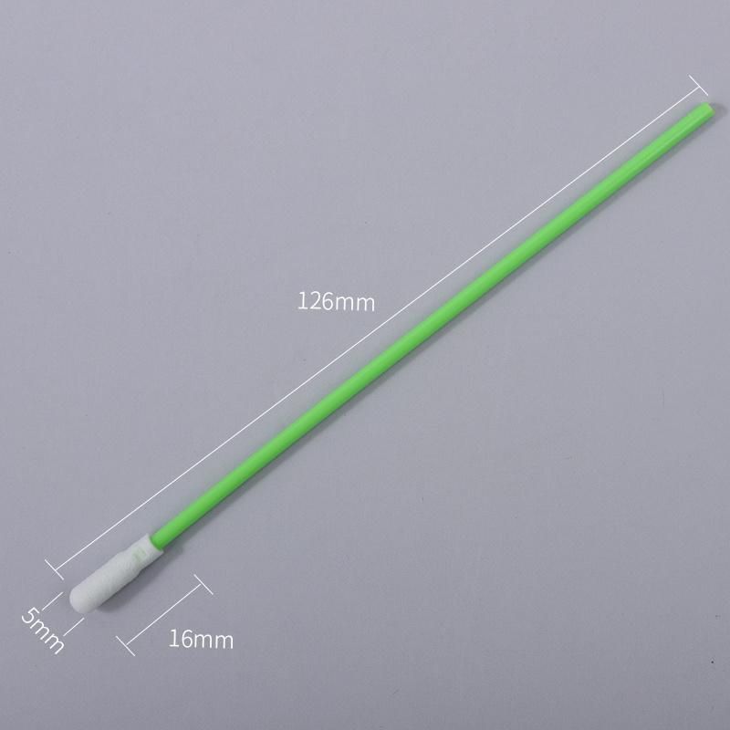 High Quality Medica Test Sampling Plastic Foam Tipped Swab