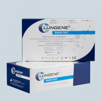 Lungene Test Kit CE Certificate Antibody Rapid Test Detection