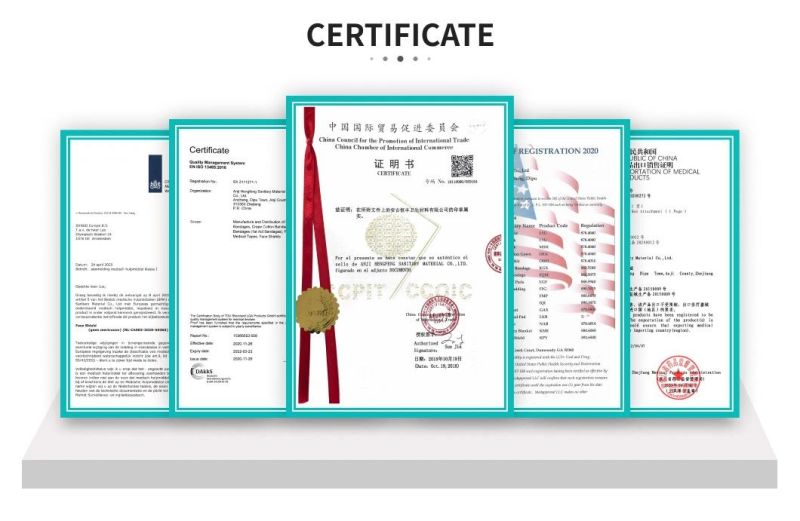 Mdr CE Approved Quickly Reaction Medical Pop Bandage with Good Air Permeability