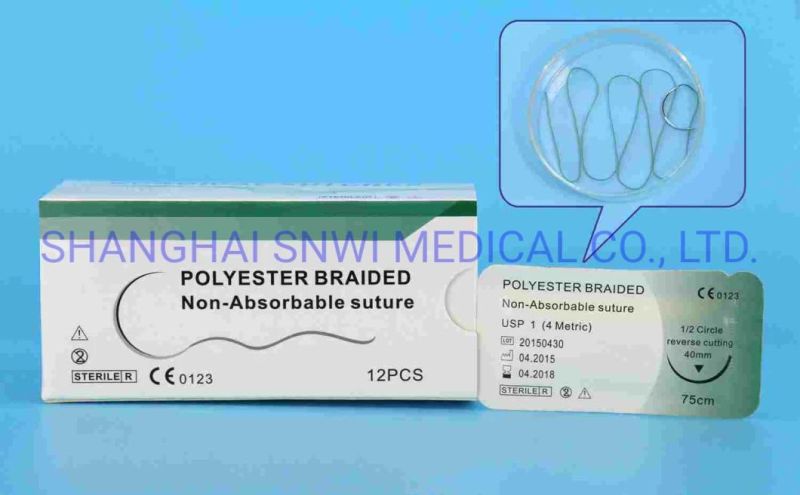 High Quality Medical Disposables Sterile Surgical Suture with Needle