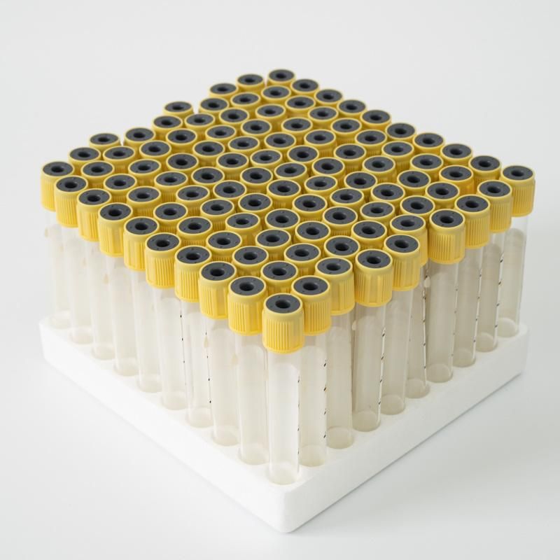Gel Tube, with Clot Activator, Gel&Clot Activator Vacuum Blood Collection Tube, Yellow Cap