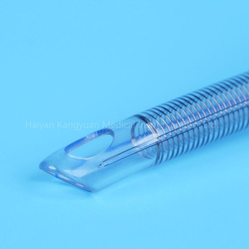 Without Cuff Armored Reinforced Endotracheal Tube Flexible Soft Tip