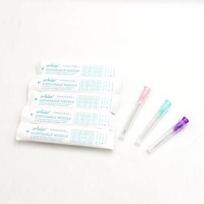 CE Approved Disposable Hypodermic Hypodermic Medical Injection Syringe Needles