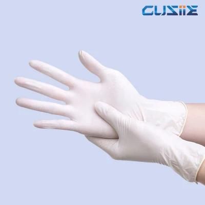 Latex Examination Gloves with Disposable Medical Supplies