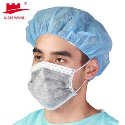 Activated Carbon 3ply Ear Loop Face Mask