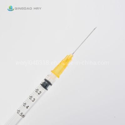 Factory Supply 0.5-20ml Auto Disable Injection Safety Syringe with Strong Production Capacity and Fast Delivery