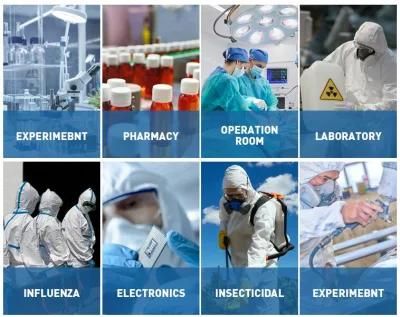 Safety Protective Suit Food Industry Painting Overall Waterproof Type 5 6 Disposable Microporous Coverall