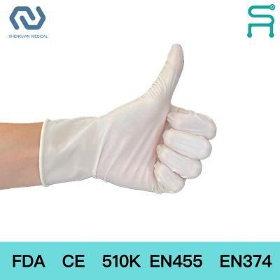 Free Sample510K En455 Powder Free Food Grade Disposable Latex Gloves
