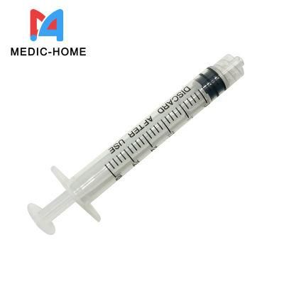 Disposable Safety Wholesale Vaccine Luer Lock Syringe Without Needle Approval CE