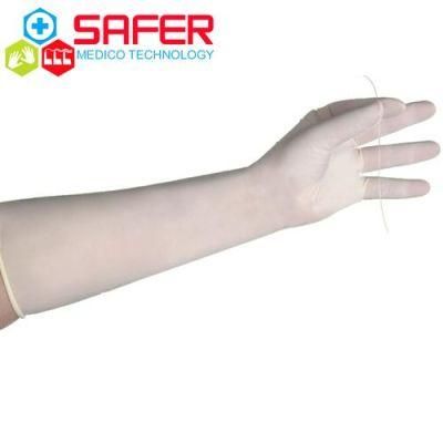 Disposable Latex Gynaecological Glove with Powder Free Factory Price