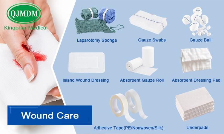 Sterile Disposable Medical 100% Cotton Gauze Swab