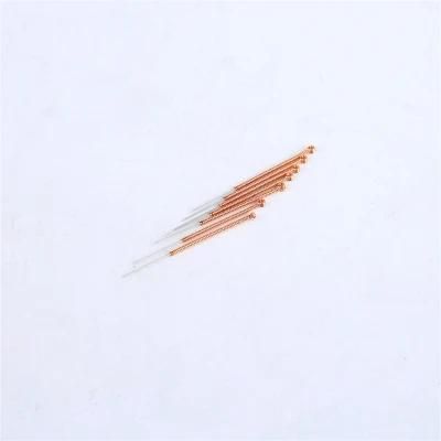 3in Chinese Manufacturer Disposable Sterile Copper Handle Acupuncture Needles with Aluminum Foil Packing