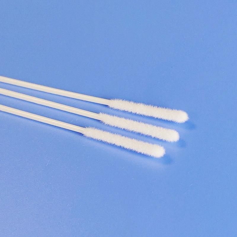 Wholesale Sterile Sampling Nylon Flocked Nasopharyngeal Swab Nasal Swab