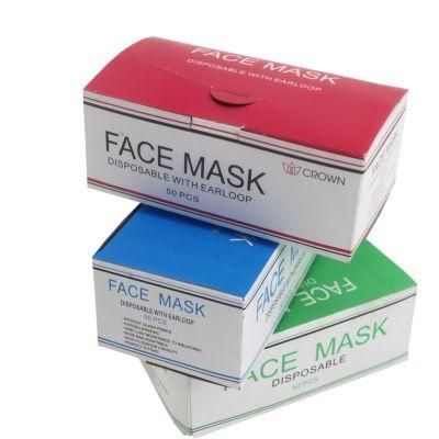 Medical Disposable 3 Ply Hospital Mask with Bfe 99%