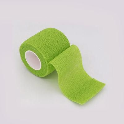 Cotton Blend Elastic Self Adhesive Adherent Cohesive Wrap Finger Bandage