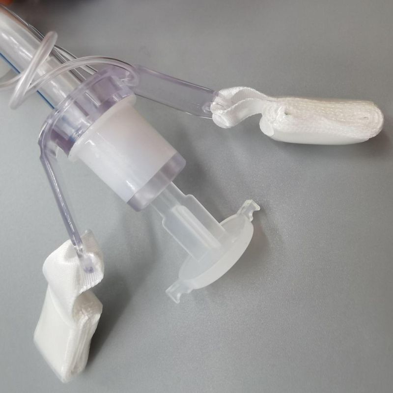 Silicone Disposable Reinforced Endotracheal Tube Tracheostomy Tube, Inventory Is Available
