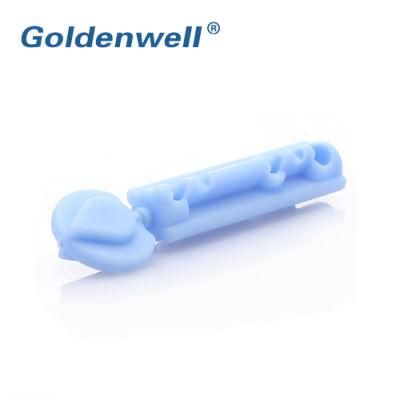 Disposable Plastic Twist-Top Blood Lancet Safety with Different Size