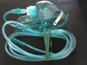 Medical Consumable PVC Oxygen Mask with Tubing for Adult &amp; Pediatric
