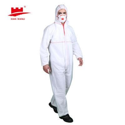 Full Body for Working Clothing Tyvek Cat III Safety Tyvek Waterproof Non Woven Medical Disposable Coverall