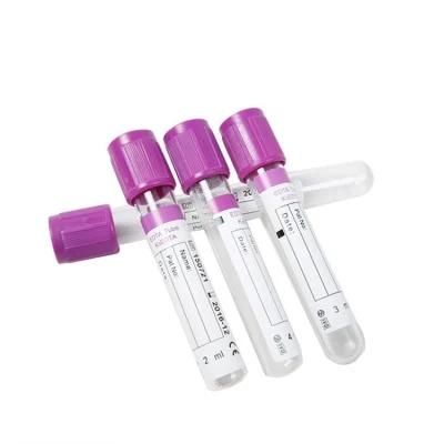 Whole Purple Color Cap EDTA K3 Blood Collection Tube
