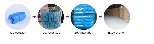 Medical Disposable Anti-Slip PP/SMS Nonwoven Shoe Cover