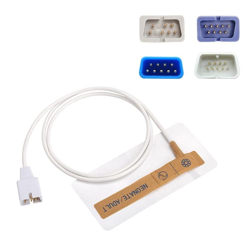Medical Pinstripe Adults Butterfly Disposable SpO2 Sensor