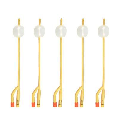 Medical 2 Way Latex Foley Catheter for Female