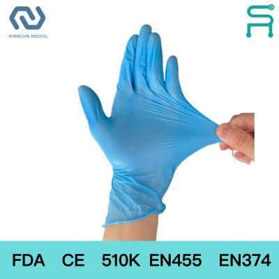 Disposable Nitrile Mixd Vinyl Gloves Nitrile/Vinyl Gloves with Food Grade