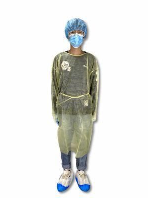 Professional High Quality Disposable Isolation Gown Protective Clothing