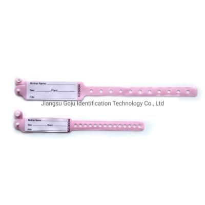Hospital Writable Mother and Baby Patient ID Wristband
