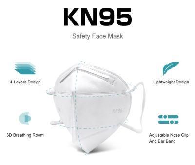 Factory Kn95 Disposable Face Mask Ce Disposable 4 Ply