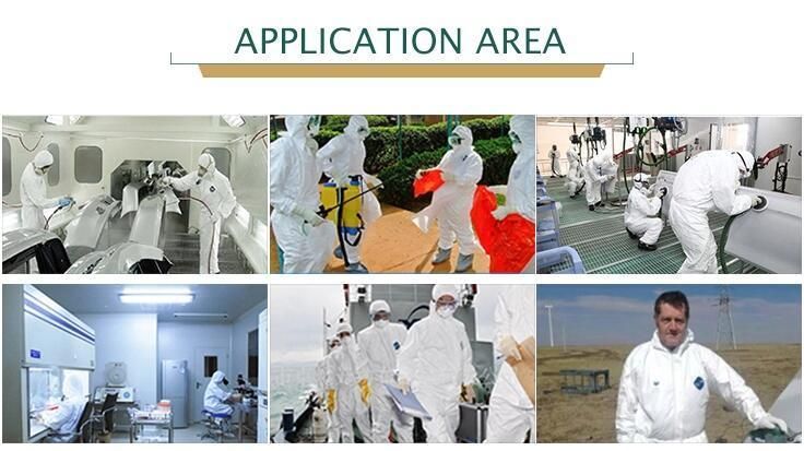 High Quality Multi Color Single Use Breathable Cheap Non Woven Coverall