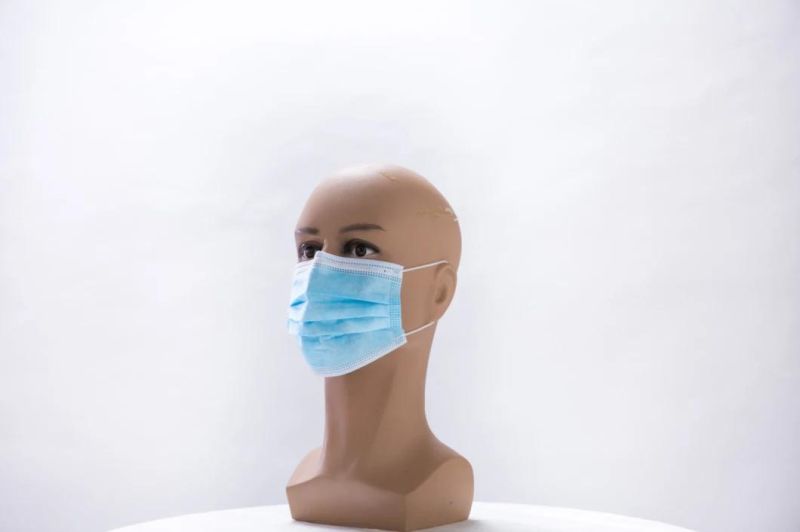 Disposable 3 Ply Earloop Face Mask Tie on