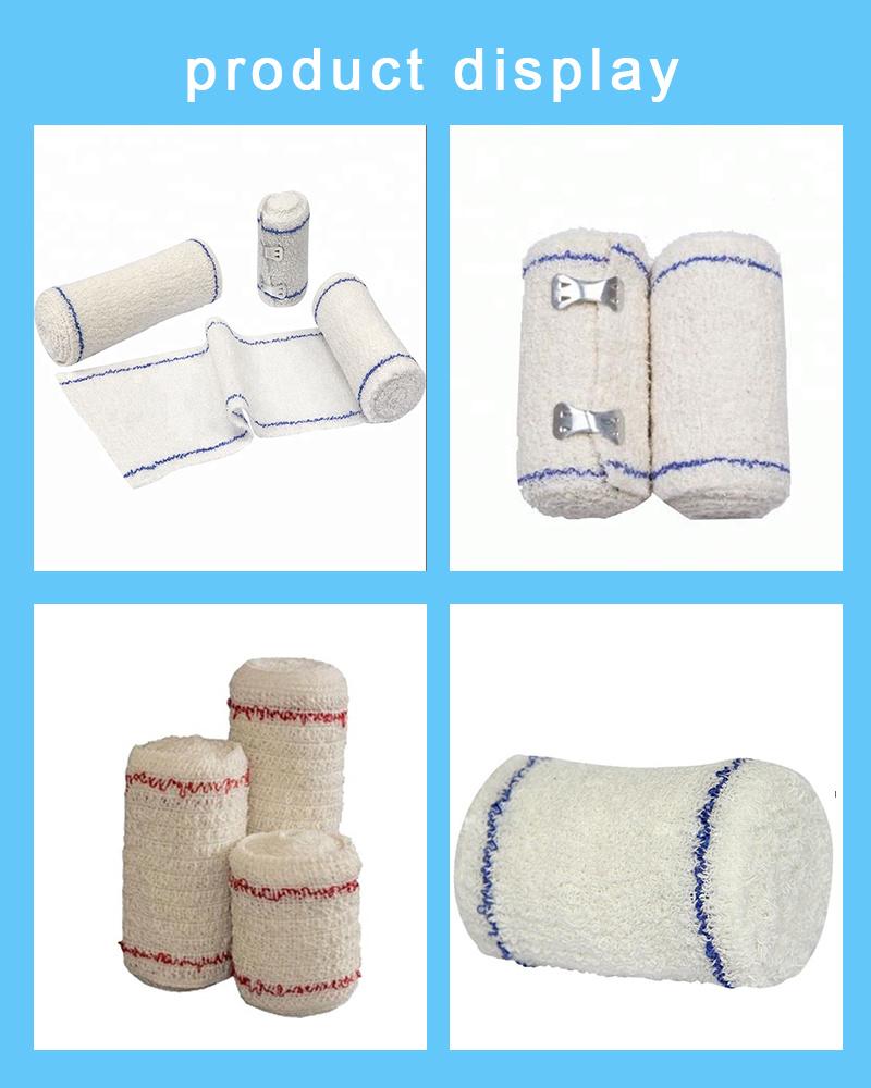 Medical Supply Products Wound Dressing Crepe Bandage Supply with ISO Certificate