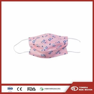 Best Price Blue Best Saler Surgical Baby Animal Print 3ply Disposable Facemask