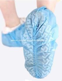 Lucky Star Disposable Non-Woven PP/SMS Shoe Cover, Single Elastic /Double Elastic, Anti-Slip, Non Skid, Medical Shoecover, Dustproof, Latex Free
