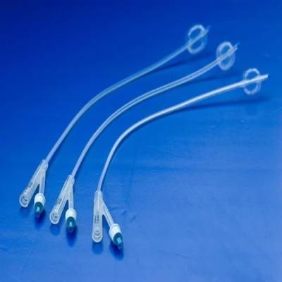 Surgical Silicone Urinary Urethral Foley Cathter