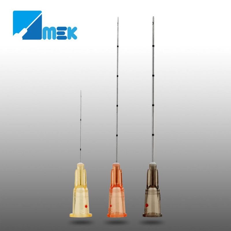 Blunt Tip Needle Micro Cannula for Dermal Filller 22g 50mm