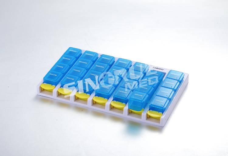 Home Use Plastic Medicine Box Pill Box